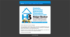 Desktop Screenshot of baubecker.net