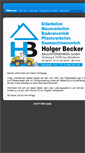 Mobile Screenshot of baubecker.net